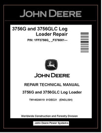TM14024X19 John Deere 3756G, 3756GLC Log Loader