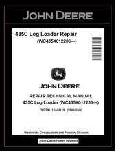 Load image into Gallery viewer, TM2295 John Deere 435C Log Loader Service Repair Technical Manual PDF