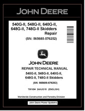 Load image into Gallery viewer, TM1694 John Deere 540G-II 548G-II 748G-II Skidder