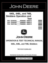 Load image into Gallery viewer, John Deere 640L, 648L &amp; 748L Skidder TM13133X19