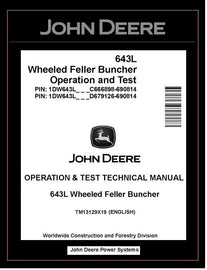 TM13129X19 John Deere 643L Feller Buncher PDF