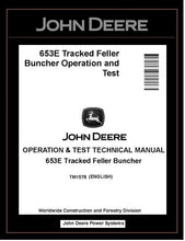 Load image into Gallery viewer, TM1578 John Deere 653E Feller Buncher
