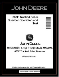 TM1578 John Deere 653E Feller Buncher