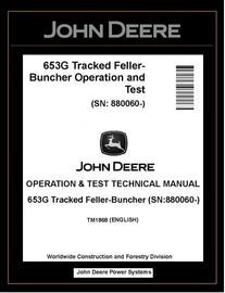TM1868 John Deere 653G Feller Buncher 