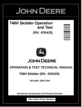 Load image into Gallery viewer, TM10286 John Deere 748H Skidder