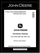 Load image into Gallery viewer, TMF387452 John Deere 753G, 753GL, 608S, 608B, 608L Feller Buncher HARVESTER
