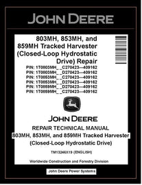 TM13246X19 John Deere 803MH 859MH Harvester PDF