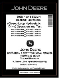 TM14093X19 John Deere 803MH 853MH Harvester 