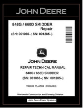 Load image into Gallery viewer, TM2249 John Deere 848G Grapple Skidder &amp; 660D Timberjack