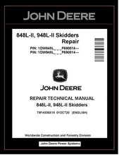 Load image into Gallery viewer, TM14336X19 John Deere 848L-II 948L-II Skidder Repair Technical Manual PDF