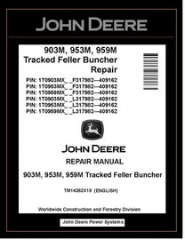 TM14262X19 John Deere 903M 953M 959M Tracked Feller Buncher