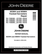 Load image into Gallery viewer, TM14268X19 John Deere 953MH 959MH Tracked Harvester