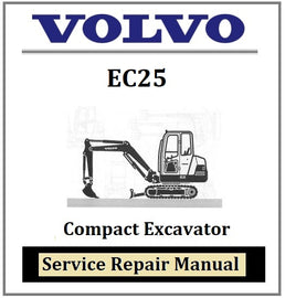 Download PDF - Volvo EC25 Compact Excavator Service Repair Manual