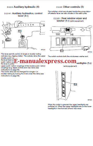 Service Manual Massey Ferguson MF 4400 Series Tractor PDF