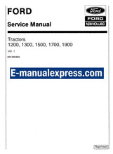 Load image into Gallery viewer, Ford New Holland 1200 1300 1500 1700 1900 Tractor Service Repair Manual PDF Download OEM Workshop Manual