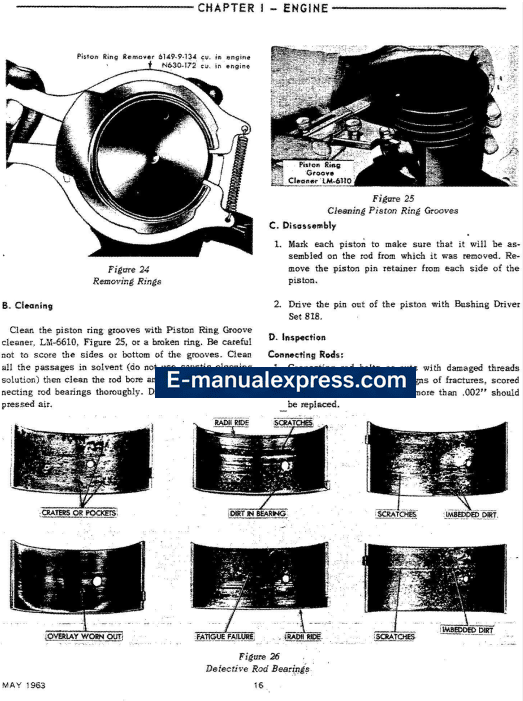 Ford 6000 Service Repair Manual PDF with Engine, Hydraulic and Transmission Diagrams