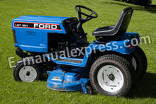Load image into Gallery viewer, Ford LGT12 LGT12H LGT14 LGT14H LGT17 LGT17H LGT18H Lawn and Garden Tractor Service Repair Manual PDF Cover | Instant Download | E-manualexpress.com