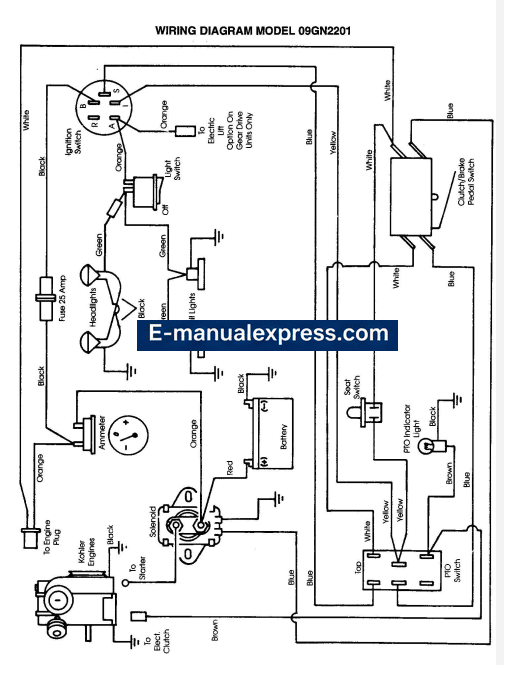 Ford LGT12 LGT12H LGT14 LGT14H LGT17 LGT17H LGT18H Lawn and Garden Tractor Service Repair Manual PDF Cover | Instant Download | E-manualexpress.com