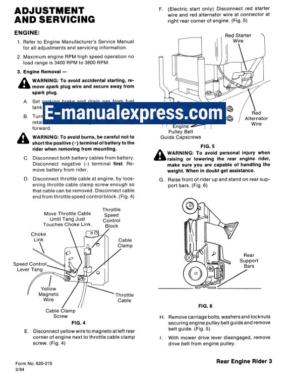 Ford R8 R11 Riding Mower Tractor Service Repair Manual PDF Download OEM Factory Workshop Manual