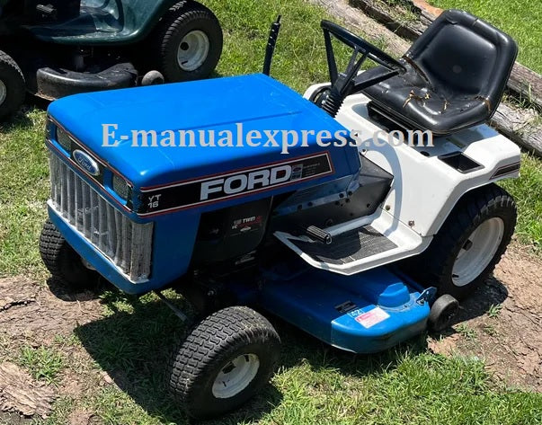 Ford Lawn and Yard Tractor Repair Manual with Wiring Diagrams PDF