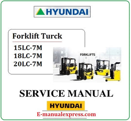 Hyundai 15LC-7M 18LC-7M 20LC-7M PDF Download Forklift