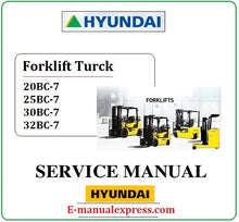 Load image into Gallery viewer, Hyundai 20BC-7 25BC-7 30BC-7 32BC-7 PDF Download