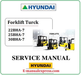 Hyundai 22BHA-7 25BHA-7 30BHA-7 PDF Download