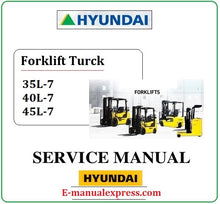 Load image into Gallery viewer, Hyundai 35L-7 40L-7 45L-7 PDF Download