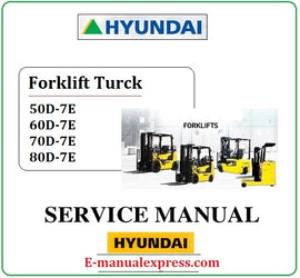 Hyundai 50D-7E 60D-7E 70D-7E 80D-7E PDF Download