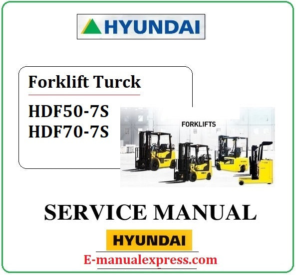 Hyundai HDF50-7S, HDF70-7S PDF Download