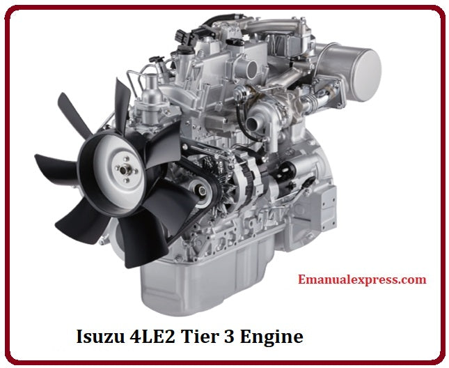 Isuzu 4LE2 Tier 3 Engine Service Repair Manual Best PDF Download