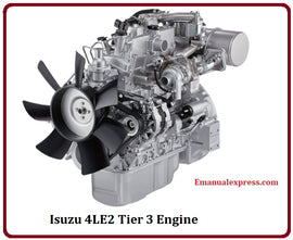 Isuzu 4LE2 Tier 3 Engine Service Repair Manual Best PDF Download