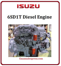 Load image into Gallery viewer, Download PDF - Isuzu 6SD1T Diesel Engine Service Repair Manual