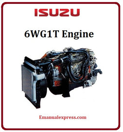 Isuzu 6WG1T Engine Service Repair Manual Best PDF Download