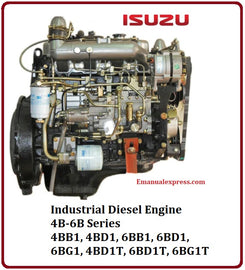 Download PDF - Isuzu Industrial Diesel Engine 4B-6B Series Service Repair Manual