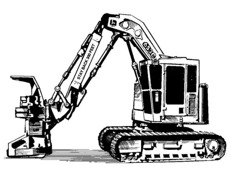 TM1869 John Deere 653G Tracked Feller Buncher