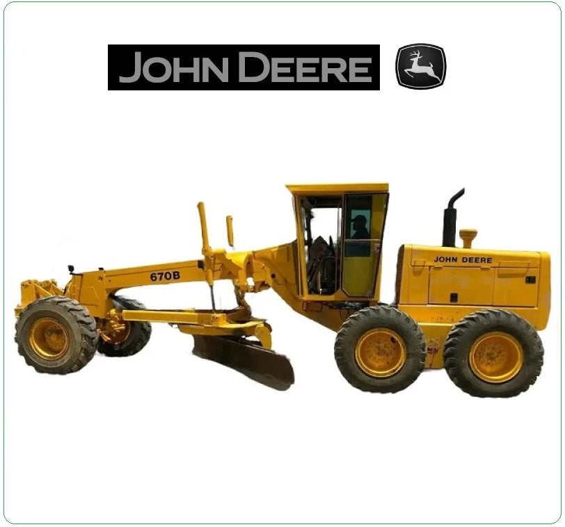 John Deere 670B, 672B, 770B, 770BH, 772B and 772BH Motor Graders Repair Manual (TM1453)
