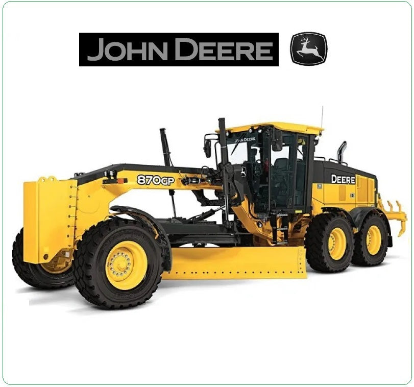 John Deere 870G, 870GP, 872G and 872GP Motor Graders (SN. from F680878, L700954) Repair Manual (TM14247X19)