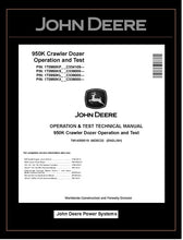 Load image into Gallery viewer, John Deere 950K Crawler Dozers (SN. from C334109) Operation and Test Manual (TM14359X19)