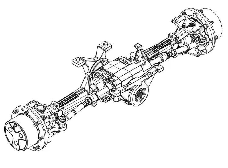 CTM8193 COMPONENT TECHNICAL MANUAL - JOHN DEERE FRONT AXLES AS, APL SERIES, DANA, CARRARO MFWD TRACTOR DOWNLOAD PDF