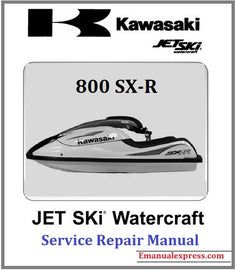 Download PDF - Kawasaki 800 SX-R JET SKI Watercraft Service Repair Manual