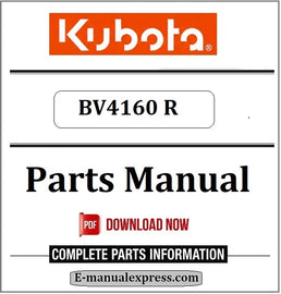 Download Kubota BV4160 R Parts Manual