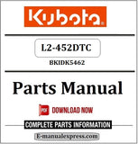 Download Kubota L2-452DTC Parts Manual BKIDK5462