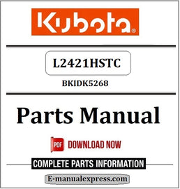 Kubota L2421HSTC Parts Manual BKIDK5268
