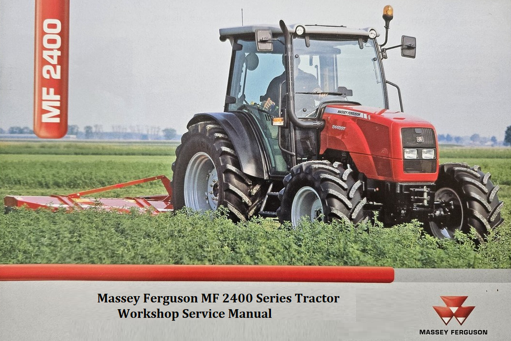 Massey Ferguson MF 2400 Series Tractor PDF Workshop Service Manual