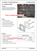 Load image into Gallery viewer, Massey Ferguson MF 5420, MF 5425, MF 5430, MF 5435, MF 5440, MF 5445, MF 5450, MF 5455, MF 5460, MF 5465, MF 5470, MF 5475, MF 5480 Tier 3 Tractor (MF5400 Series)