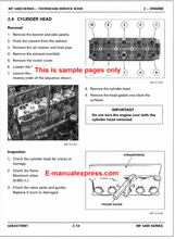 Load image into Gallery viewer, Massey Ferguson MF 5420, MF 5425, MF 5430, MF 5435, MF 5440, MF 5445, MF 5450, MF 5455, MF 5460, MF 5465, MF 5470, MF 5475, MF 5480 Tier 3 Tractor (MF5400 Series)
