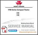 Download PDF - Massey Ferguson 1726E, 1734E, 1739E Compact Tractor Service Repair Manual 4283549M3