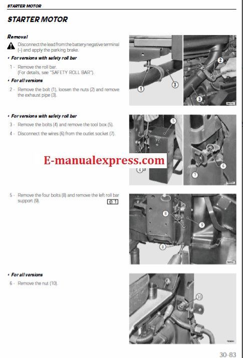 PDF Massey Ferguson MF 3400 S Series MF-3425 S, MF-3435 S with Power Shuttle) Tractor Workshop Service Manual