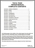 Download PDF - New Holland T2410, T2420 Tractor Service Repair Manual